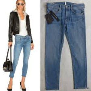 Rag & Bone Ankle Skinny, Raw Hem, 28x26, USA Made, NWT, $198 MSRP